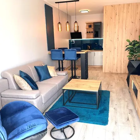 Appartement Elegance Blue W Let's Sea Basen&spa Gąski