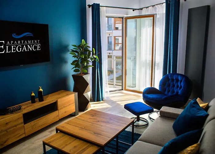 Apartamento Elegance Blue W Let's Sea Basen&spa Gąski